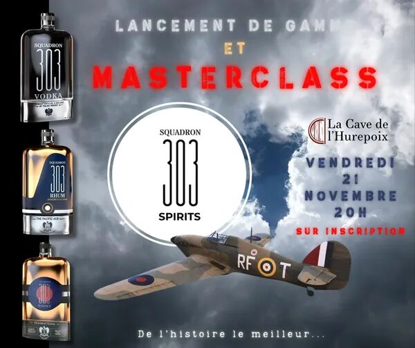 Lancement spiritueux Squadron 303