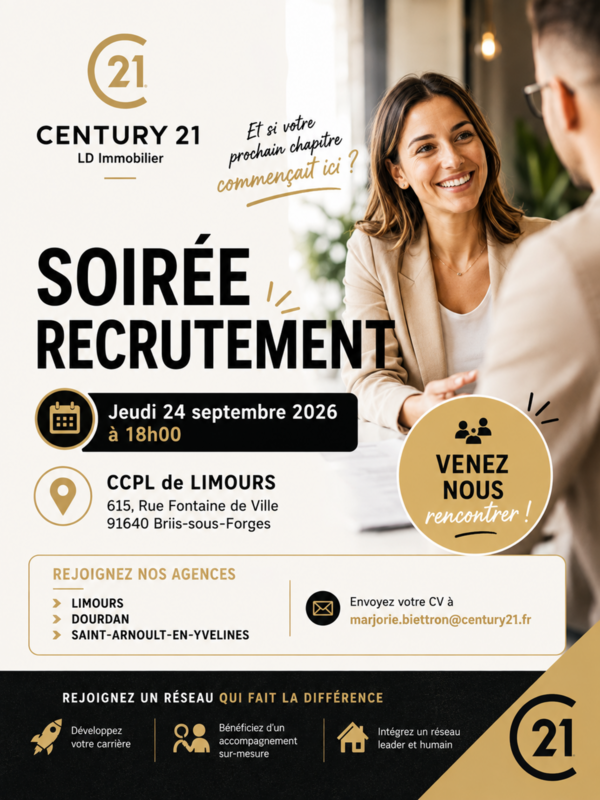 Century 21 LD Immobilier RECRUTE