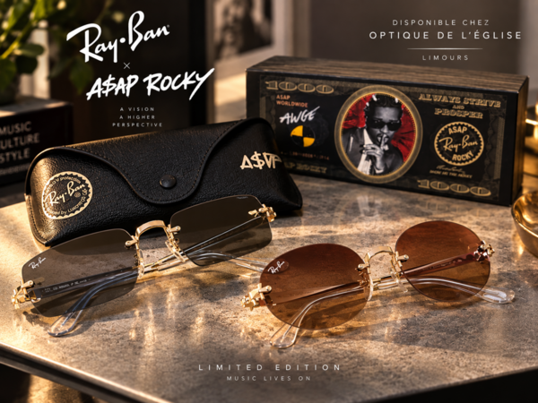 Collection solaire ASAP Rocky x Ray-Ban