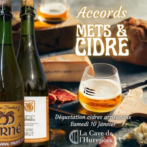 Dégustation cidres artisanaux