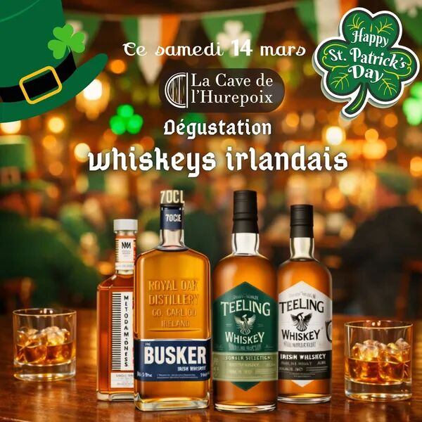 Dégustation whiskeys irlandais