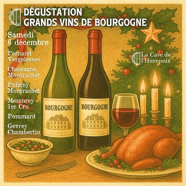 Dégustation grands vins de Bourgogne