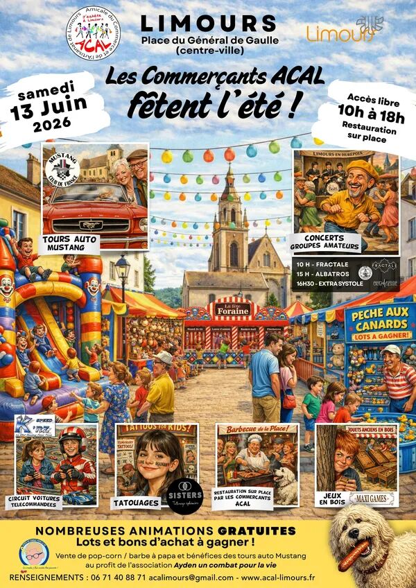 Fête des commerçants le 13 juin