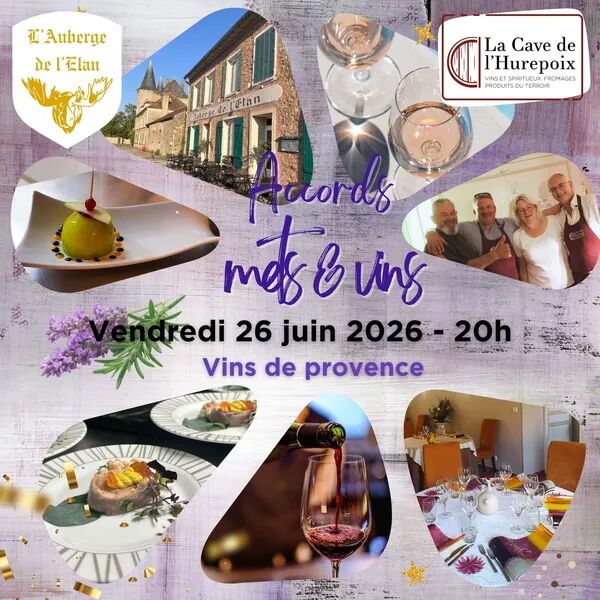 Soirée accords mets et vins de Provence