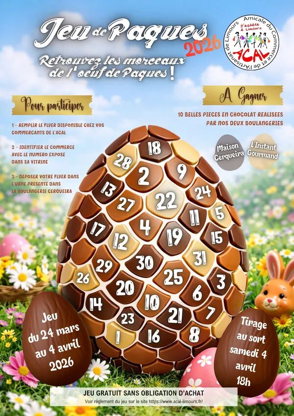 Jeu de l'Acal pour Pâques 2026