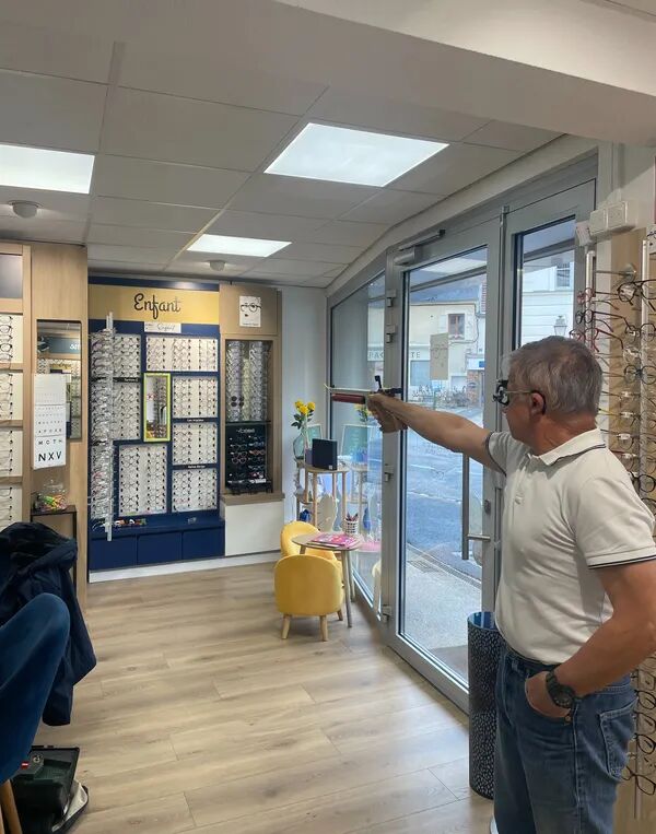 Tir sportif et lunettes adaptées